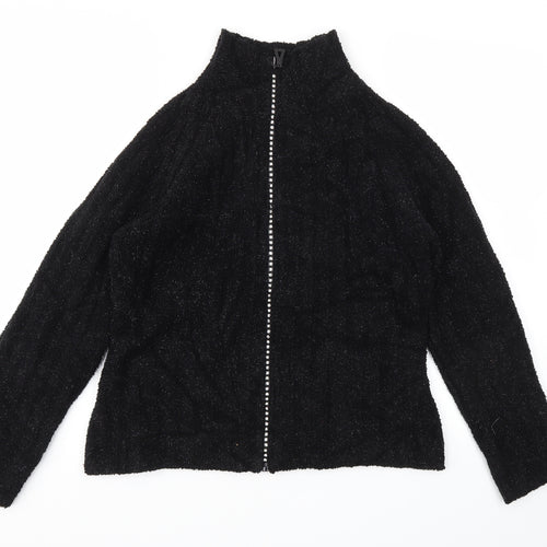 Roman Womens Black   Cardigan Jumper Size M