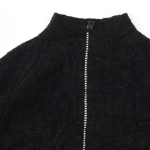 Roman Womens Black   Cardigan Jumper Size M