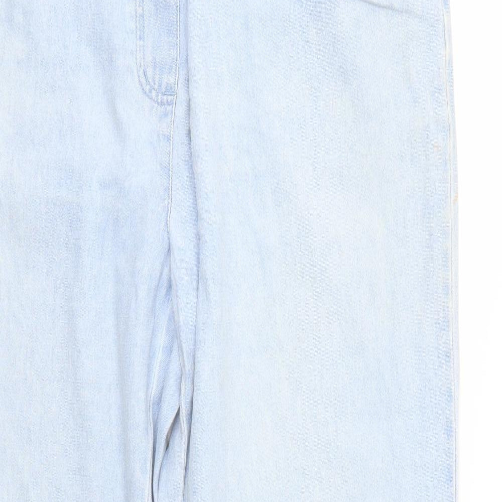 DAMART  Womens Blue   Straight Jeans Size 16 L27 in - stretch waistband