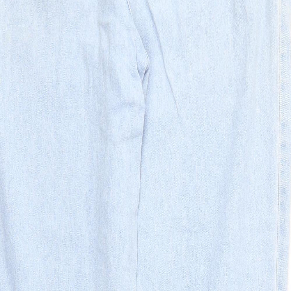 DAMART  Womens Blue   Straight Jeans Size 16 L27 in - stretch waistband