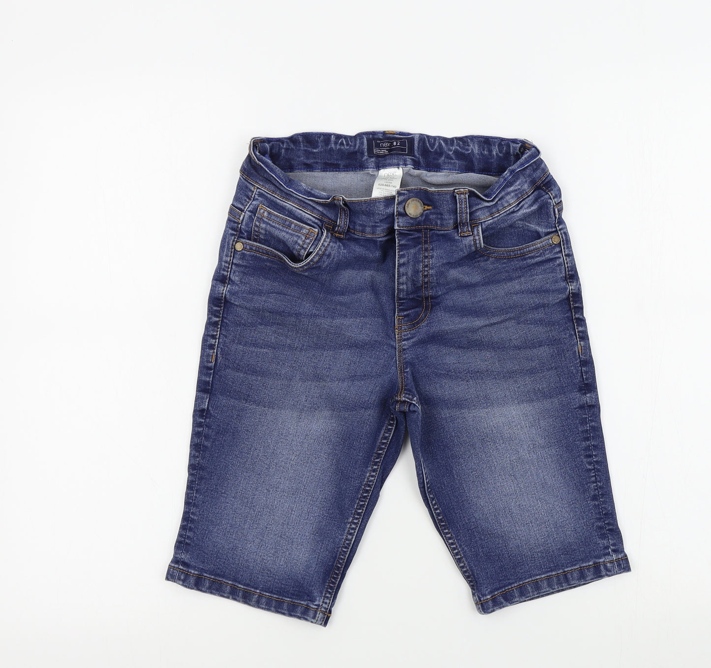 NEXT Boys Blue Colourblock  Bermuda Shorts Size 12 Years