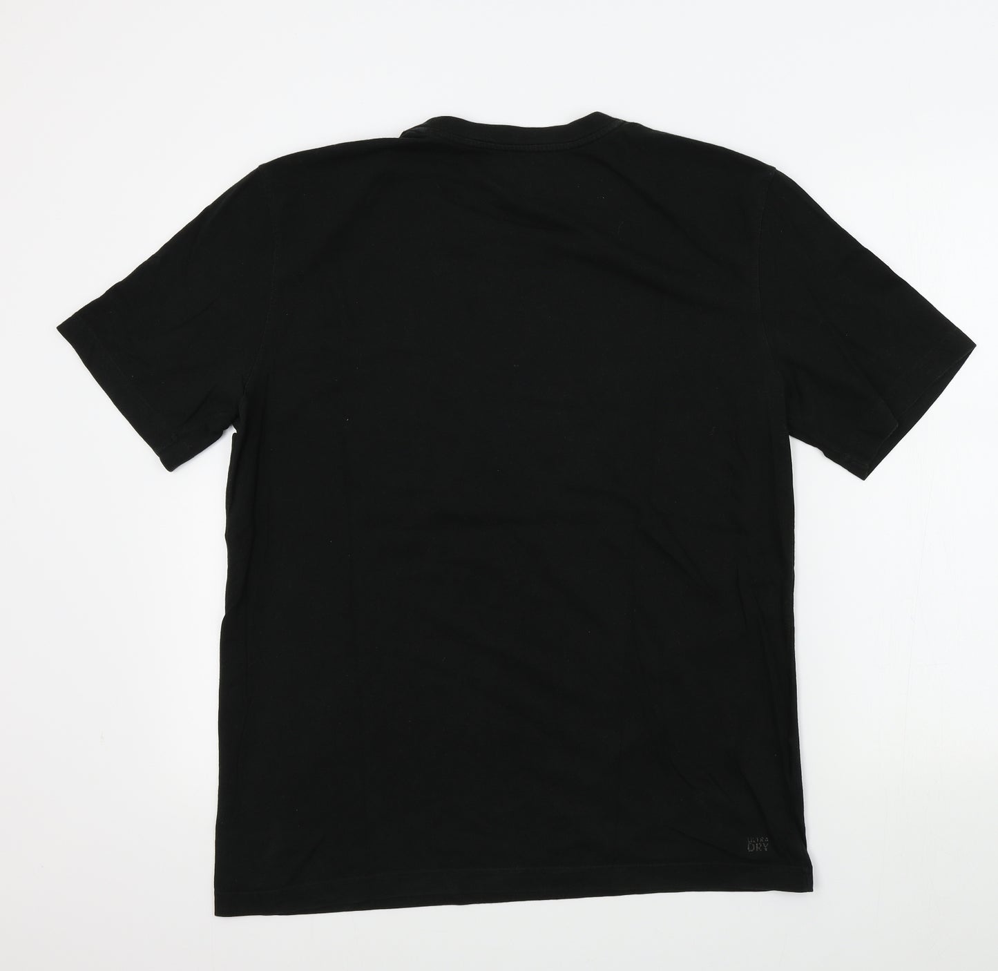 Lacoste Mens Black Colourblock   T-Shirt Size XL