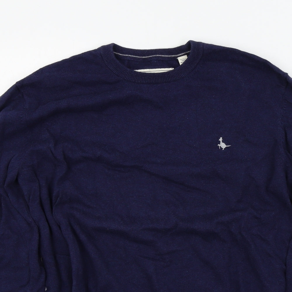 Jack Wills Mens Blue   Pullover Jumper Size L