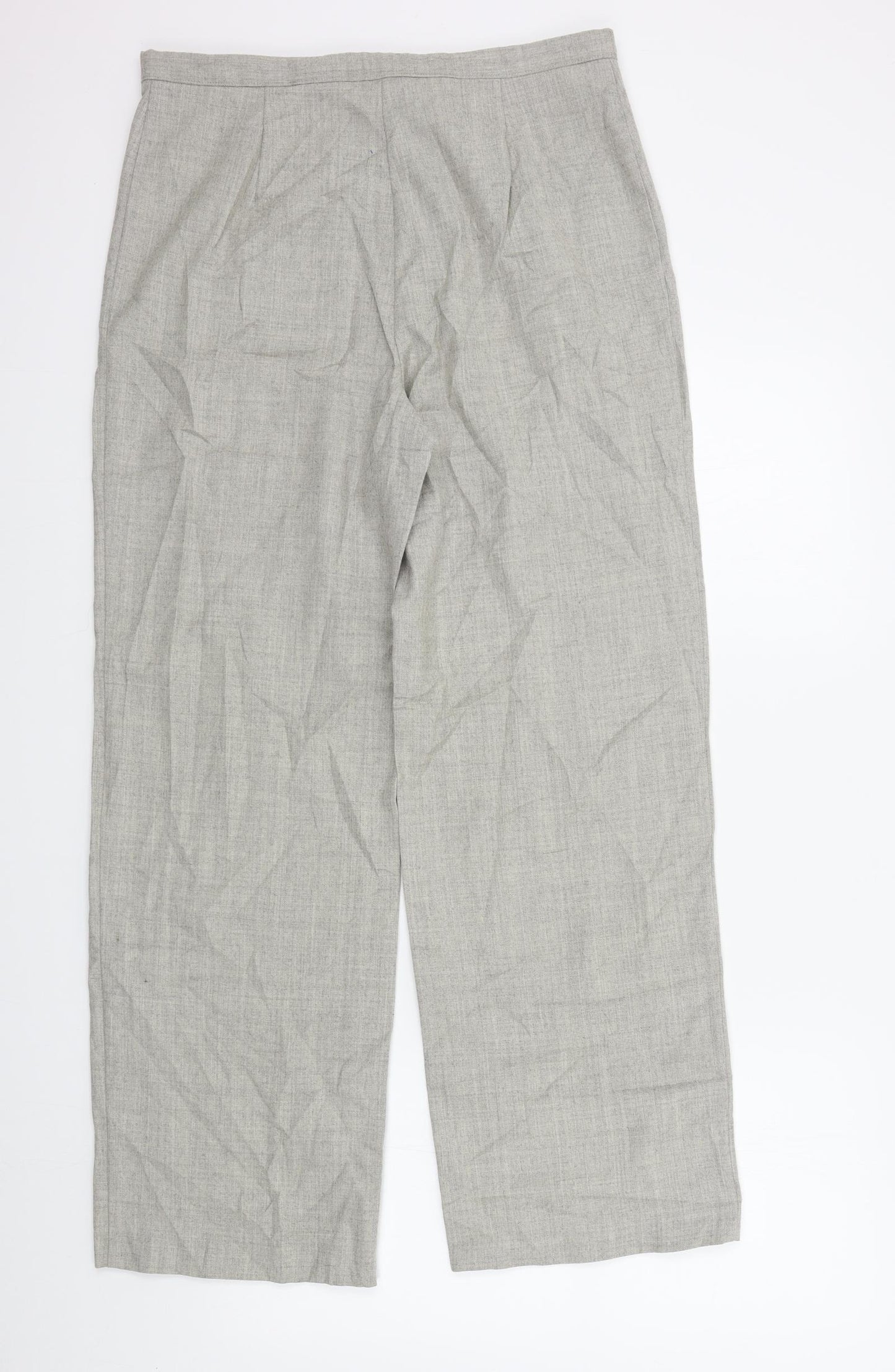 M&S Womens Beige   Trousers  Size 12 L28 in
