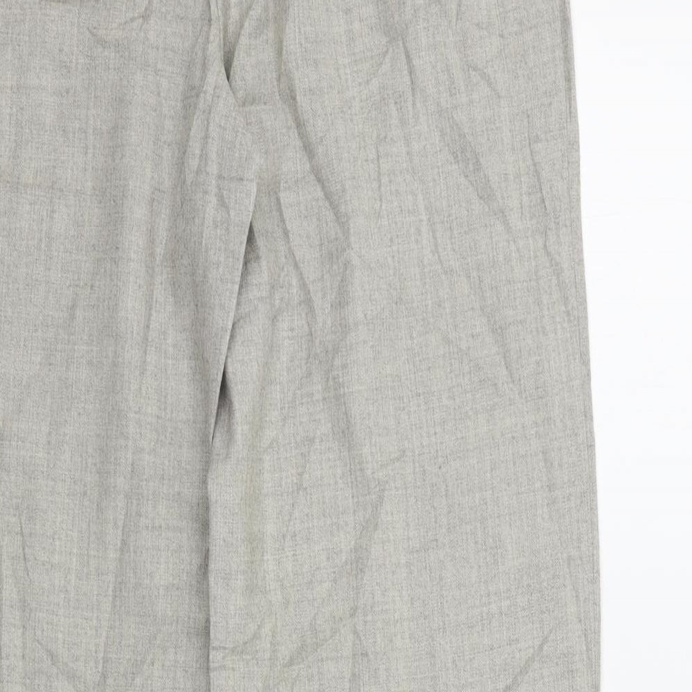 M&S Womens Beige   Trousers  Size 12 L28 in