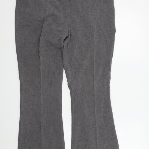 Papaya Womens Grey   Trousers  Size 16 L30 in