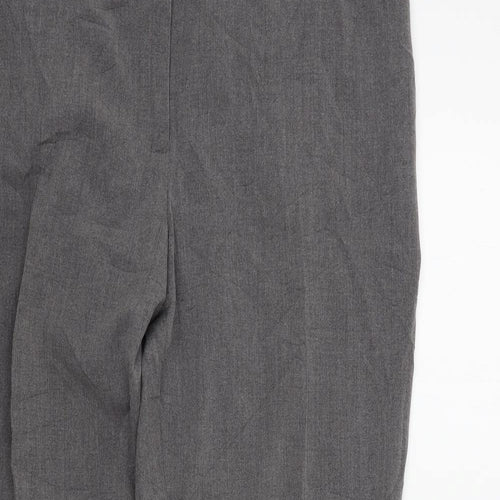Papaya Womens Grey   Trousers  Size 16 L30 in