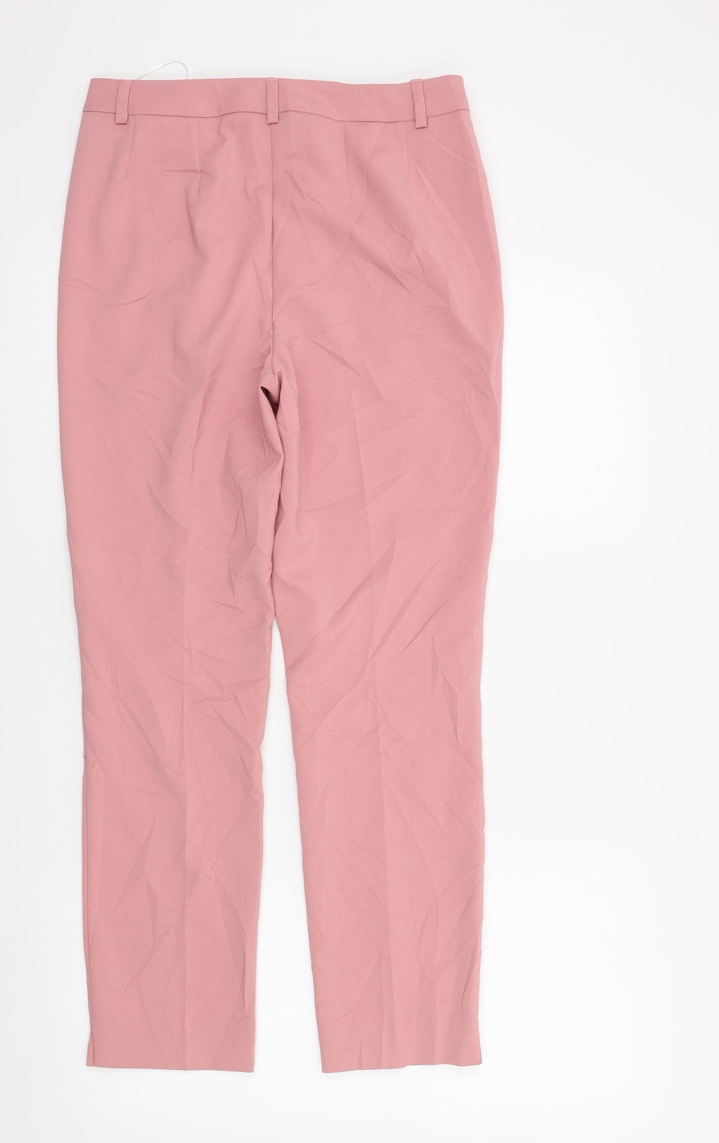M&S Womens Pink   Trousers  Size 8 L27 in