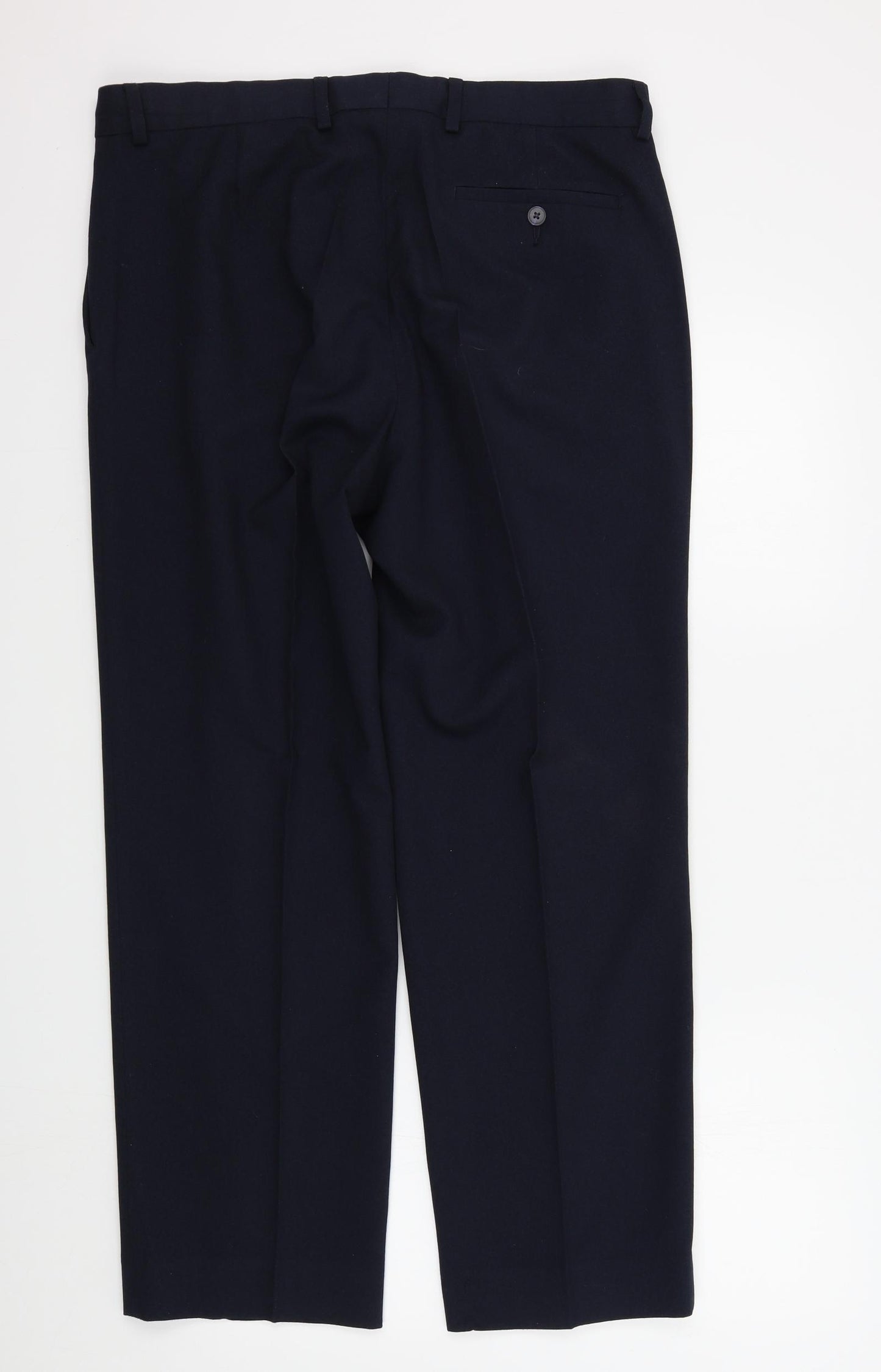 GREENWOODS Mens Blue   Trousers  Size 36 L29 in