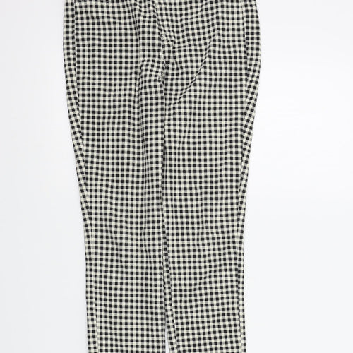 Uniqlo Womens Black Geometric  Trousers  Size 4 L24 in