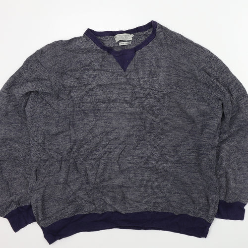 TU Mens Black   Pullover Jumper Size L