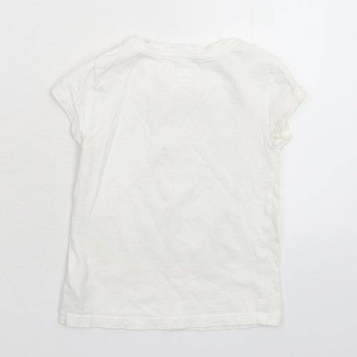Gap Boys White   Basic T-Shirt Size XS