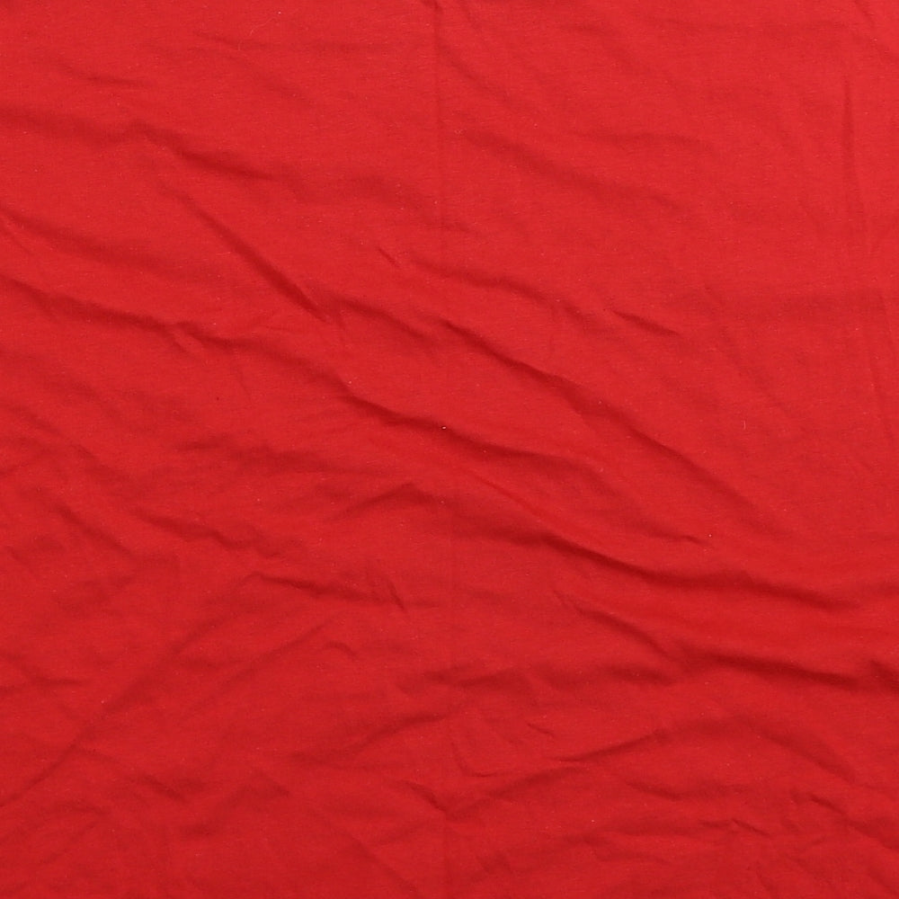 Boohoo Mens Red    T-Shirt Size XL
