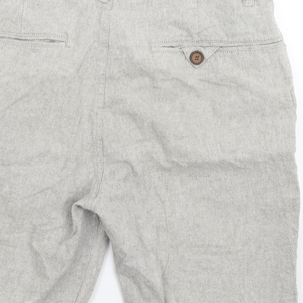 Cedar Wood State Mens Grey   Chino Shorts Size 34