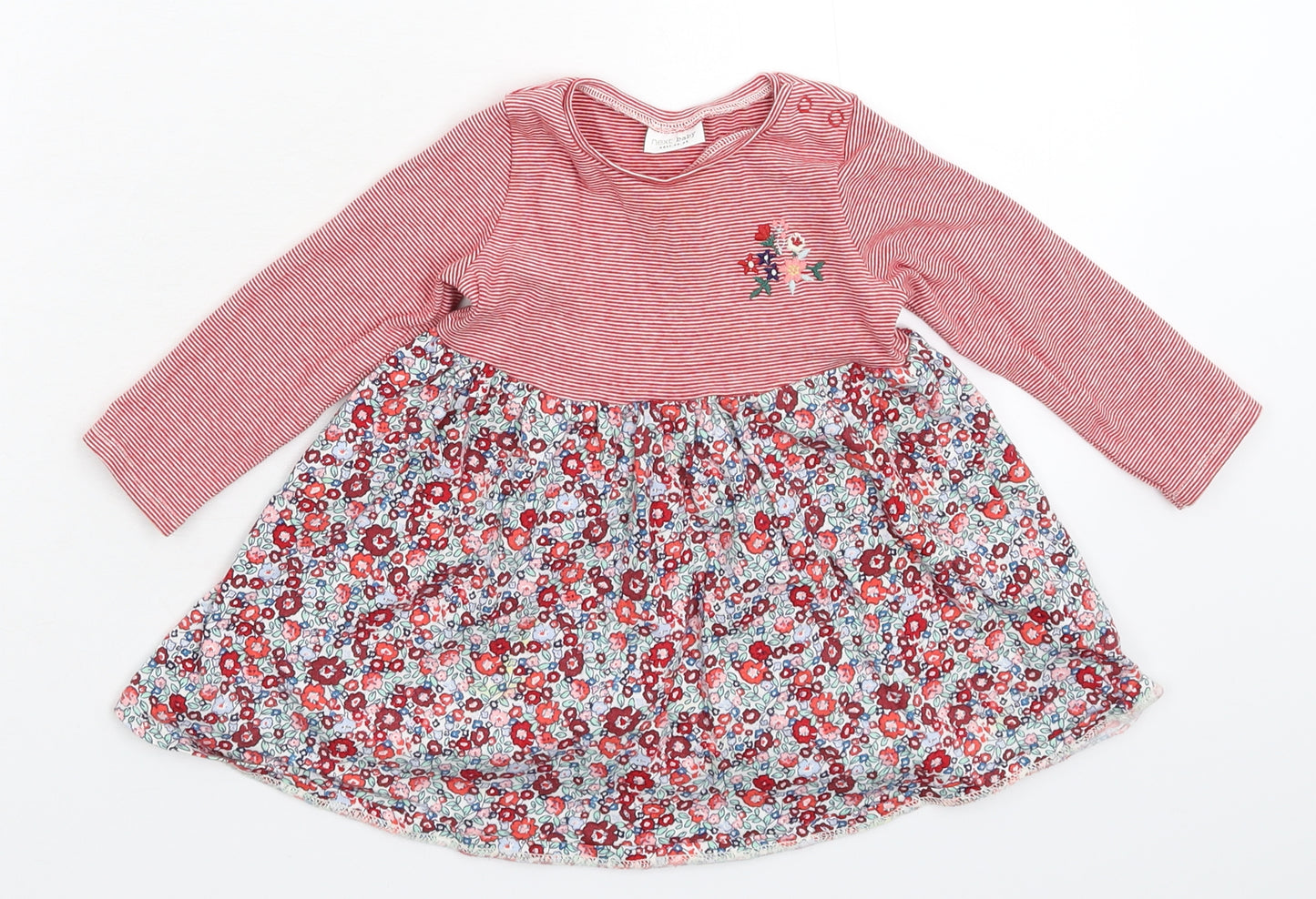 NEXT Girls Multicoloured Floral  Fit & Flare  Size 9-12 Months