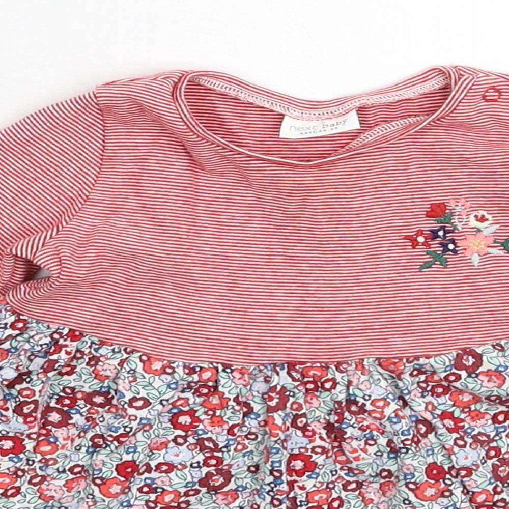 NEXT Girls Multicoloured Floral  Fit & Flare  Size 9-12 Months