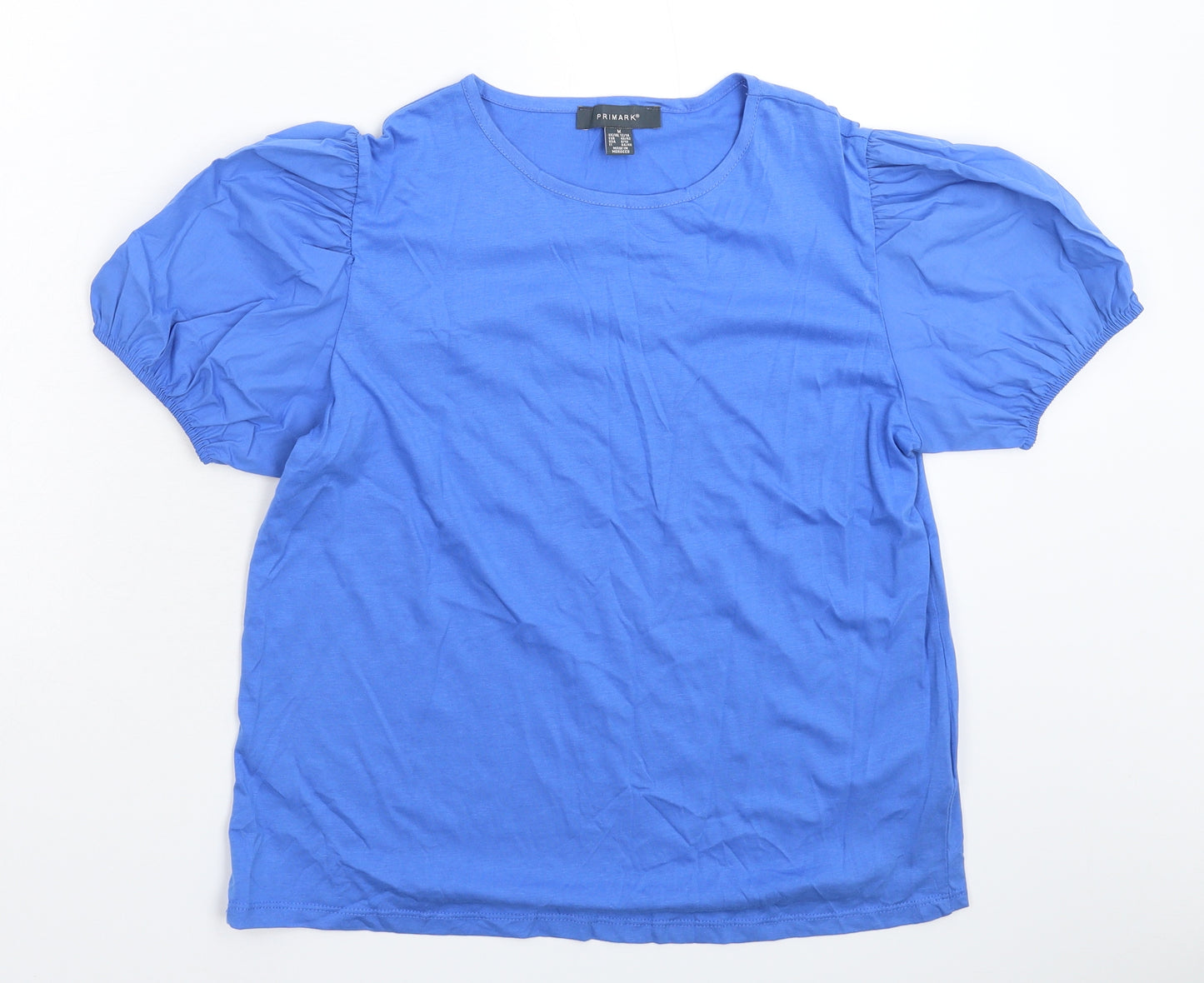 Primark Womens Blue   Basic T-Shirt Size 14