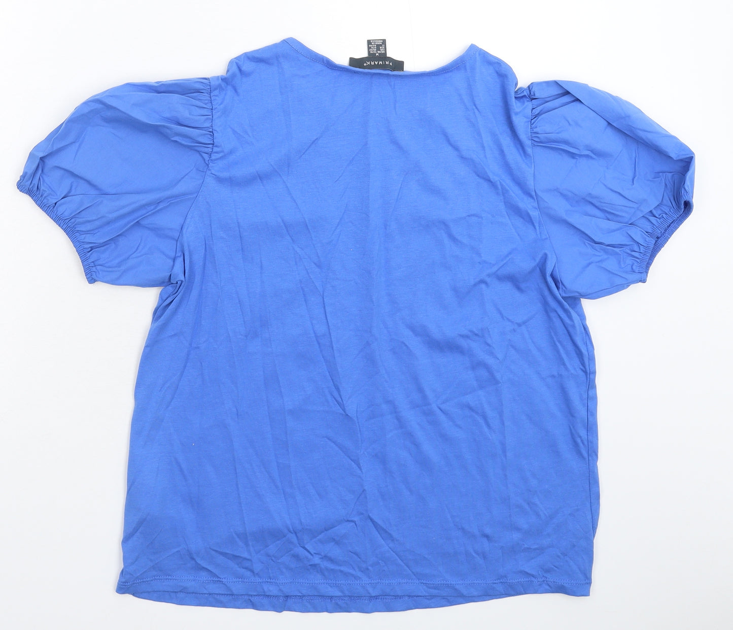 Primark Womens Blue   Basic T-Shirt Size 14