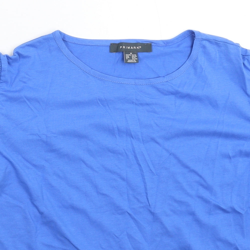 Primark Womens Blue   Basic T-Shirt Size 14