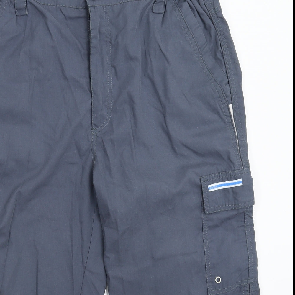 Far East Mens Grey   Bermuda Shorts Size XL