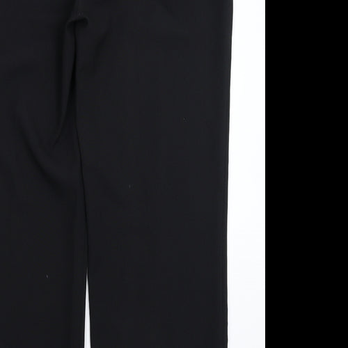Peacocks Womens Black   Trousers  Size 18 L30 in