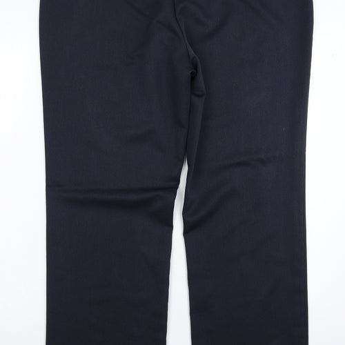 F&F Womens Blue   Dress Pants Trousers Size 16 L30 in