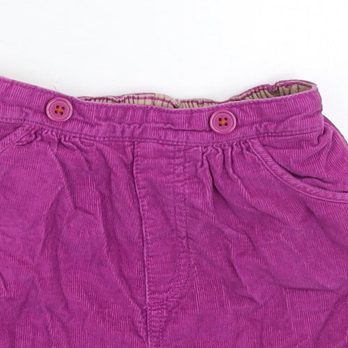 Marks and Spencer Baby Purple  Corduroy Cropped Trousers Size 12-18 Months