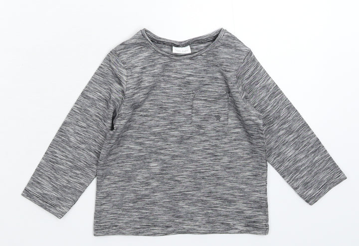 NEXT Baby Grey   Basic T-Shirt Size 12-18 Months