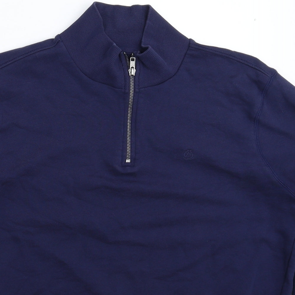 Peter Werth Mens Blue   Pullover Sweatshirt Size M