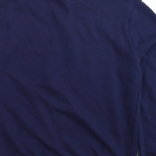 Peter Werth Mens Blue   Pullover Sweatshirt Size M