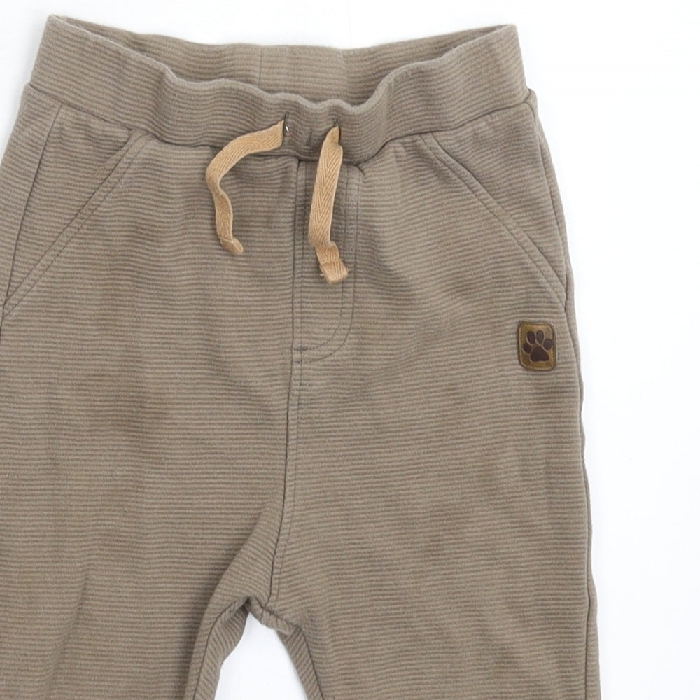 Nutmeg Baby Grey   Jogger Trousers Size 12-18 Months