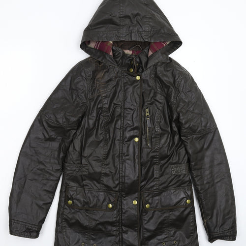 Marks and Spencer Womens Brown   Jacket Coat Size 8