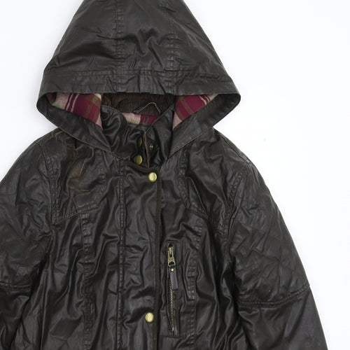 Marks and Spencer Womens Brown   Jacket Coat Size 8