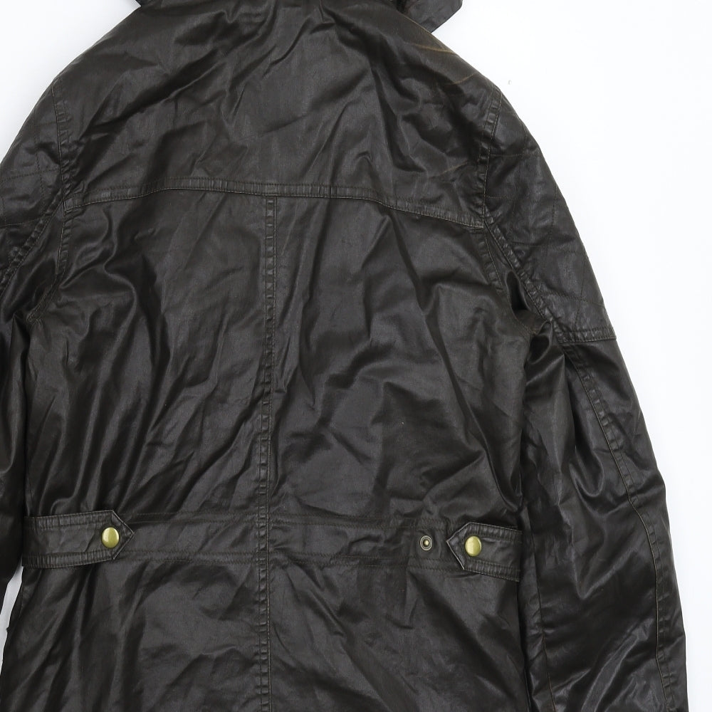Marks and Spencer Womens Brown   Jacket Coat Size 8