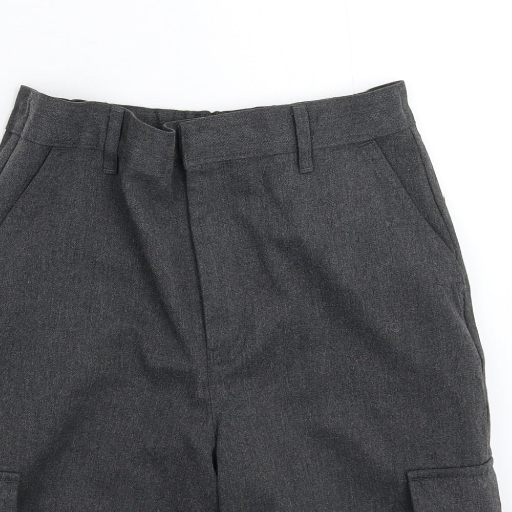 Marks and Spencer Boys Grey   Cargo Shorts Size 10-11 Years