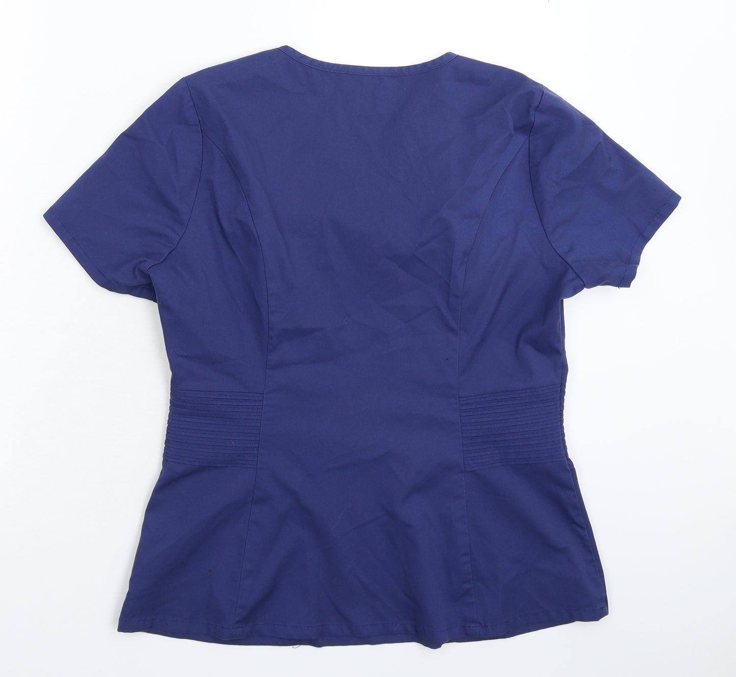 Preworn Womens Blue   Basic T-Shirt Size 10