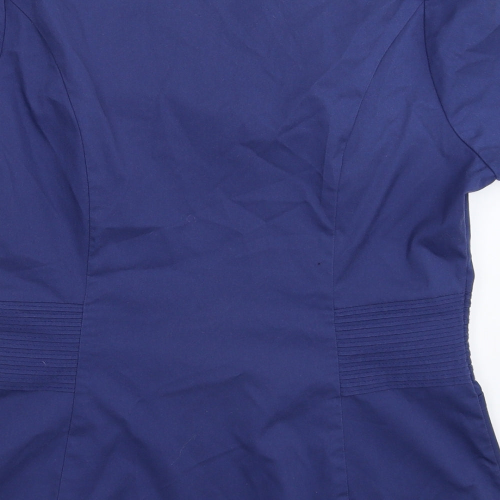 Preworn Womens Blue   Basic T-Shirt Size 10