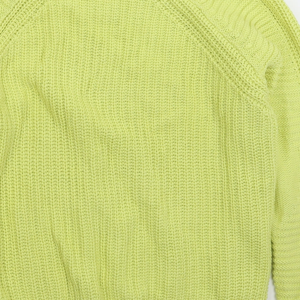 Marks and Spencer Womens Green  Knit Pullover Jumper Size 14