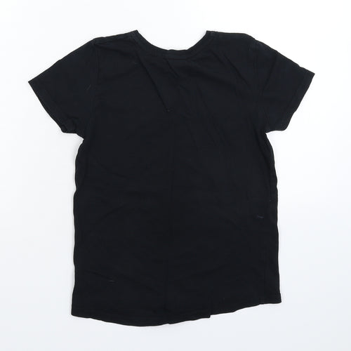 Primark Boys Black   Basic T-Shirt Size S  - Fortnite