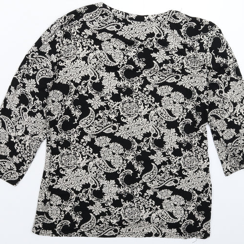 CMD Womens Black   Basic T-Shirt Size 14
