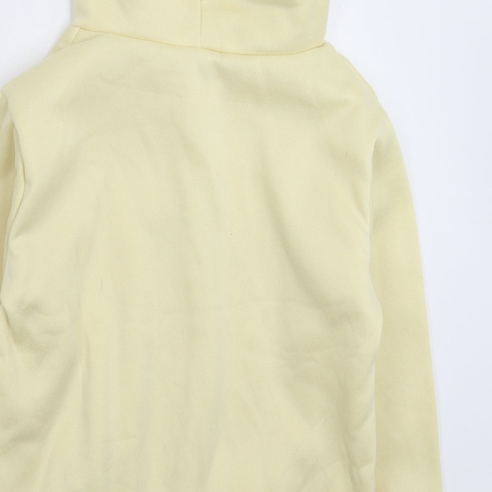 Preworn Womens Yellow   Pullover Hoodie Size S
