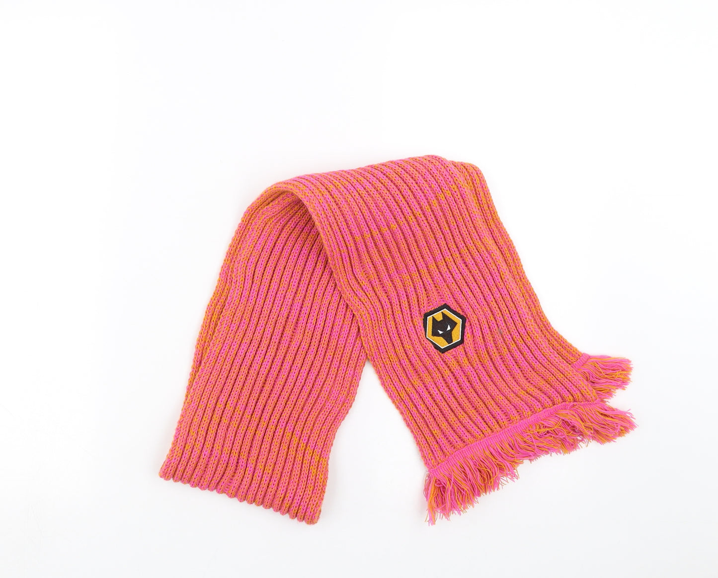 Preworn Womens Pink  Knit  Scarf