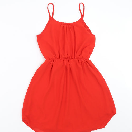 Monteau Womens Red   Fit & Flare  Size S