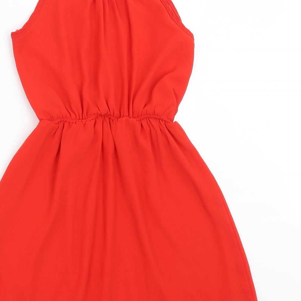 Monteau Womens Red   Fit & Flare  Size S