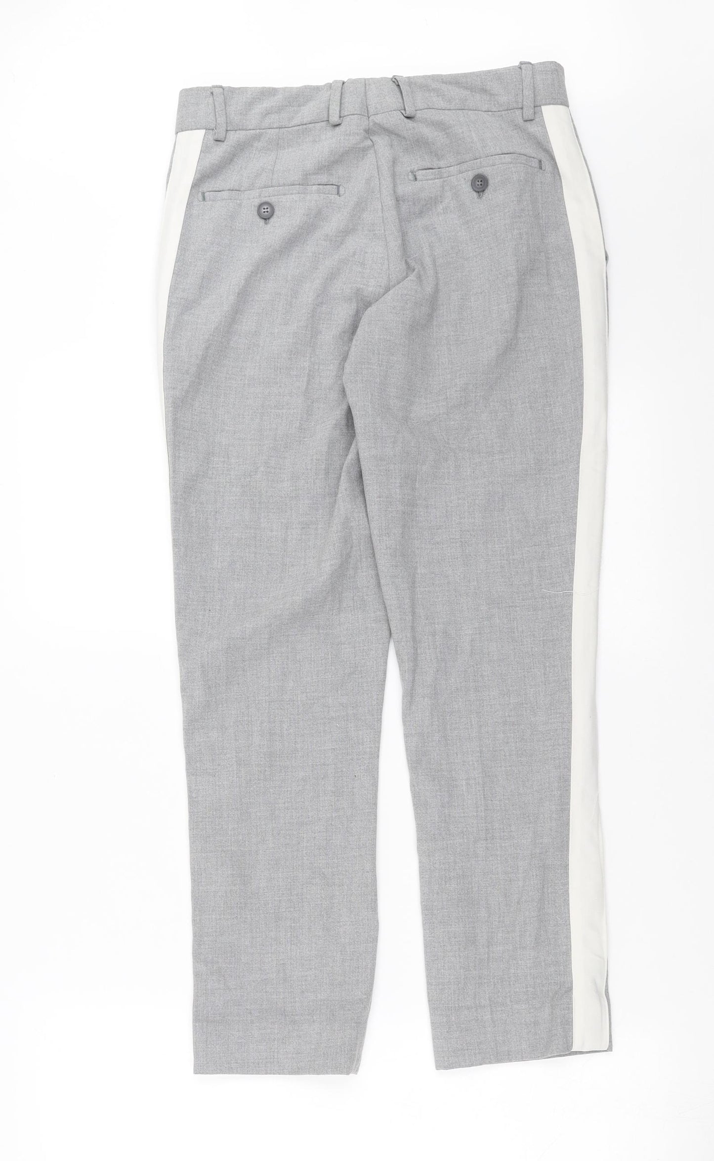 Boohoo man Mens Grey   Trousers  Size 28 in L27 in