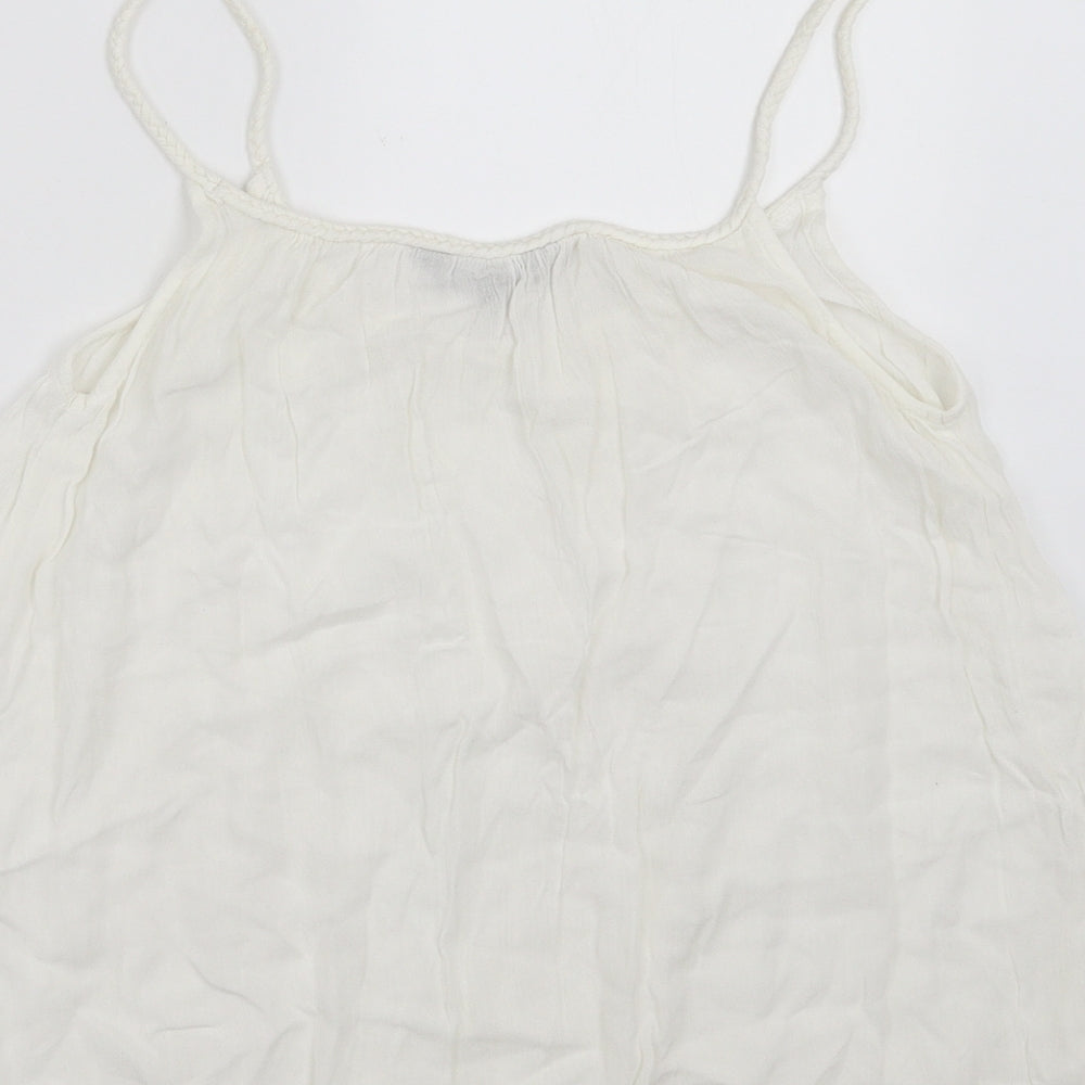 New Look Womens Ivory   Camisole Blouse Size 8