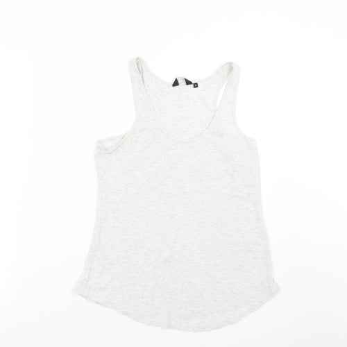 New Look Womens Grey   Basic Tank Size 12