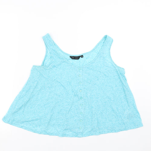 New Look Womens Blue   Basic Blouse Size 12