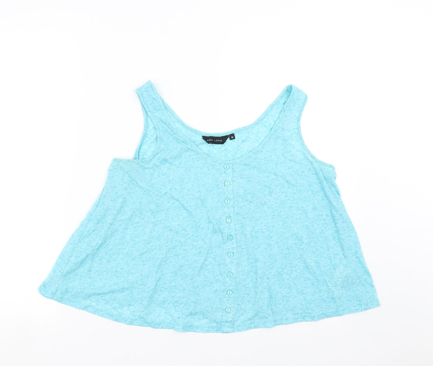 New Look Womens Blue   Basic Blouse Size 12