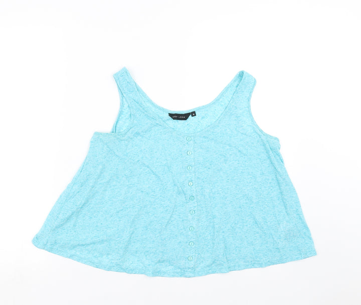 New Look Womens Blue   Basic Blouse Size 12
